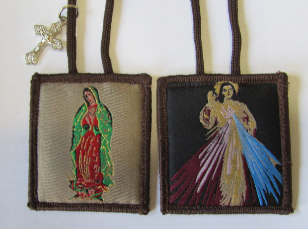 Divine Mercy/Guadalupe Sca[pular   mds#801/Slp