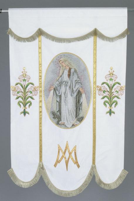 mds Our Lady of Grace, Handembroider Banner
