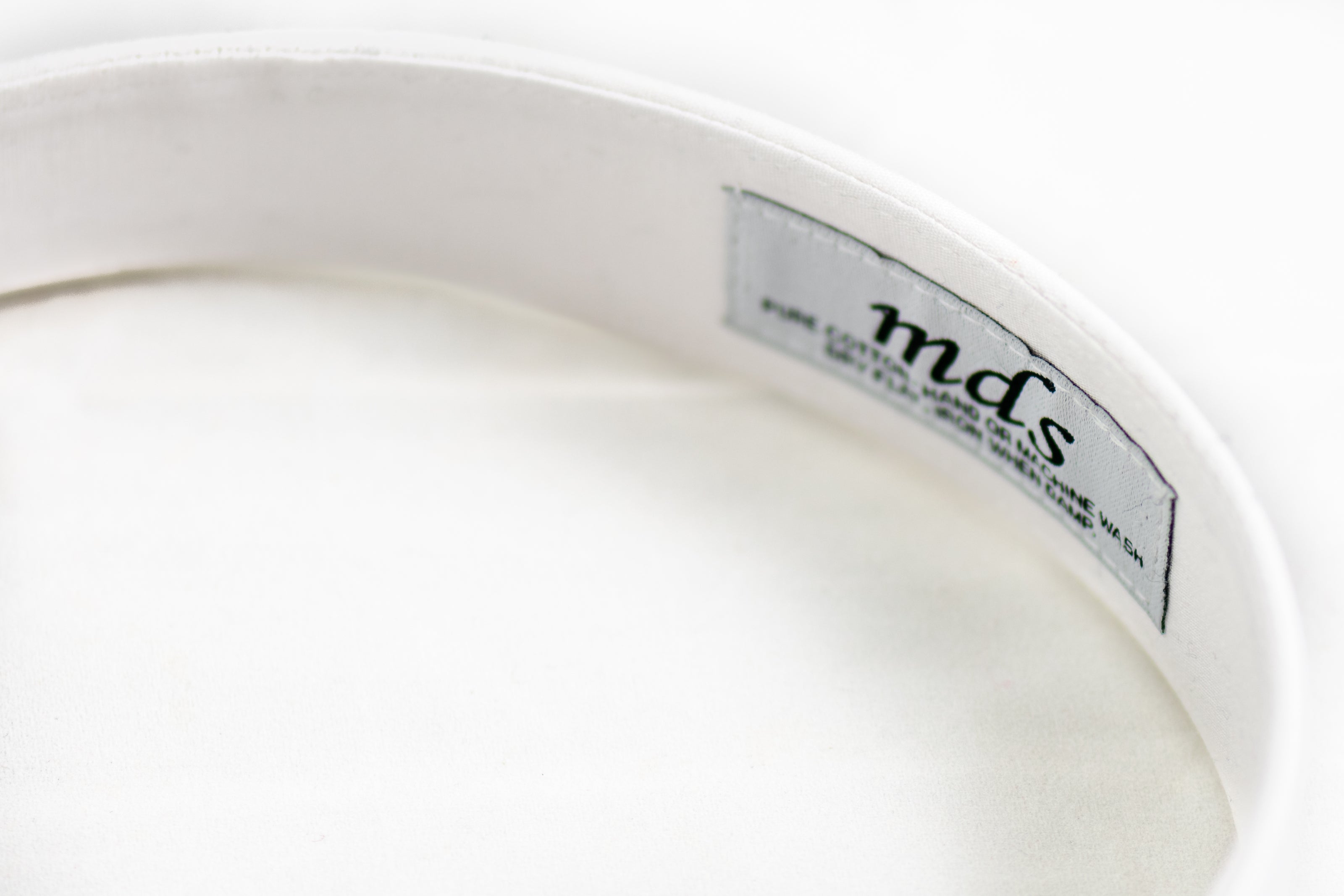 mds Pure fine cotton Neckband fabric collar