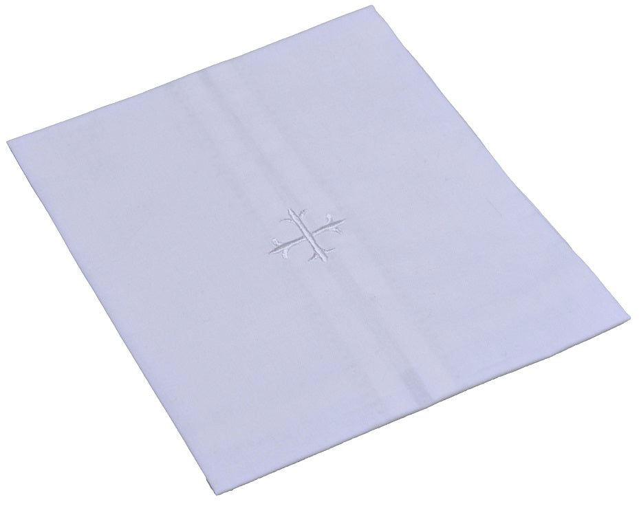 H100 White Cross (3 Pack) Cotton Altar Linens