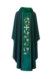 HB135 - All seasons Hand Embroidered Chasuble