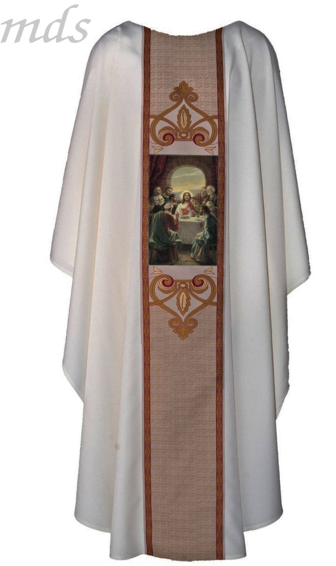 mds #2390    Saints Chasubles with Cromo Designs