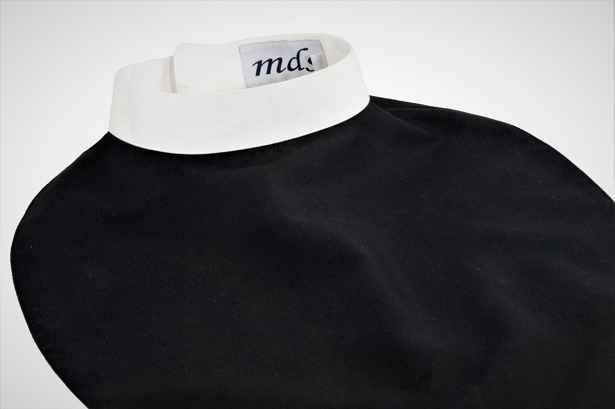 White Full  Collar (Dicky) Mini Shirt Front. MFW-2