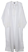 Classic tie Linen Alb #3287
