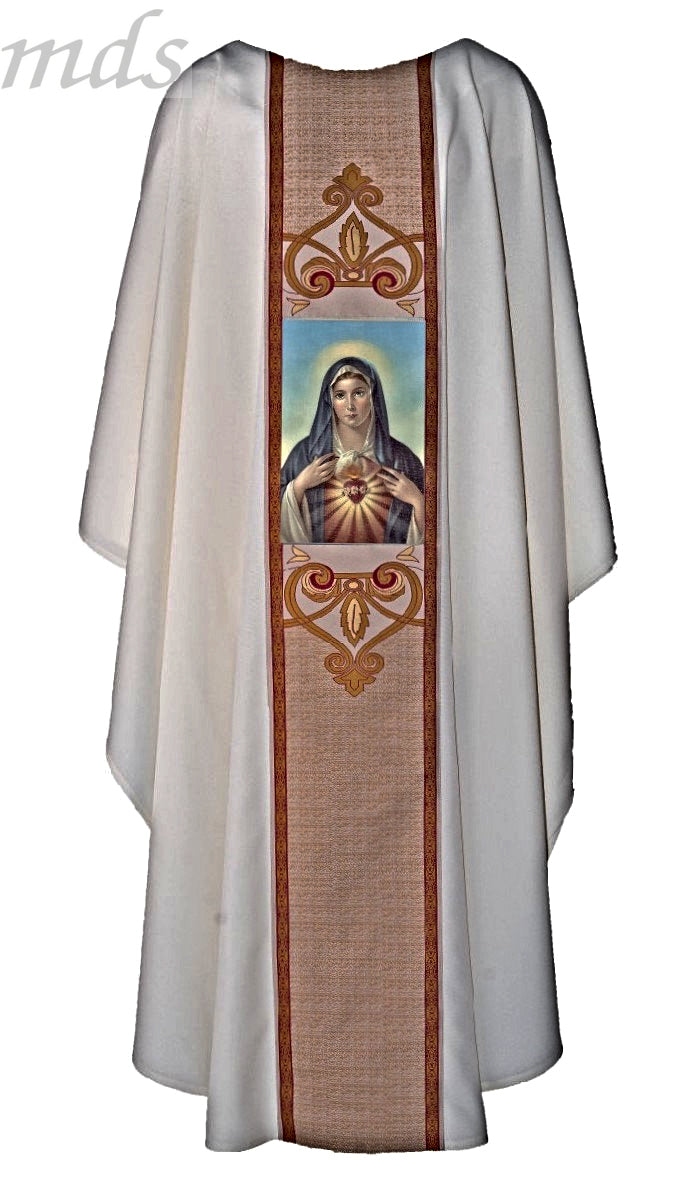 mds #2390    Saints Chasubles with Cromo Designs