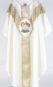 mds  TR106/143 Tudor Rose Chasuble