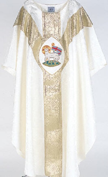 mds  TR106/143 Tudor Rose Chasuble