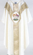 mds  TR106/143 Tudor Rose Chasuble