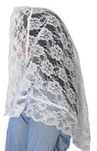 mds - Lace with lace trimmed mantilla #2100