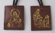 Our Lady of Mt. Carmel Premium sheepskin Scapular