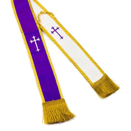 Silk Reversible Confessional/Visitation  Stole